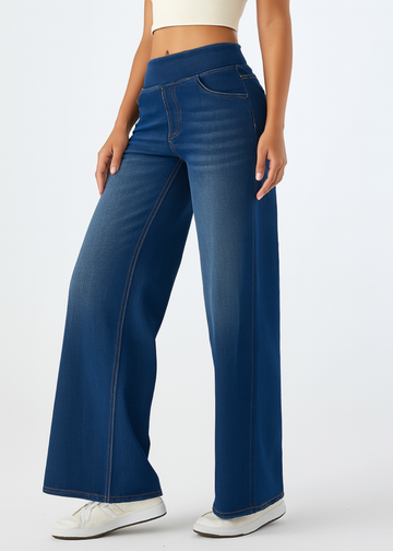 WIDE DENIM KELNĖS