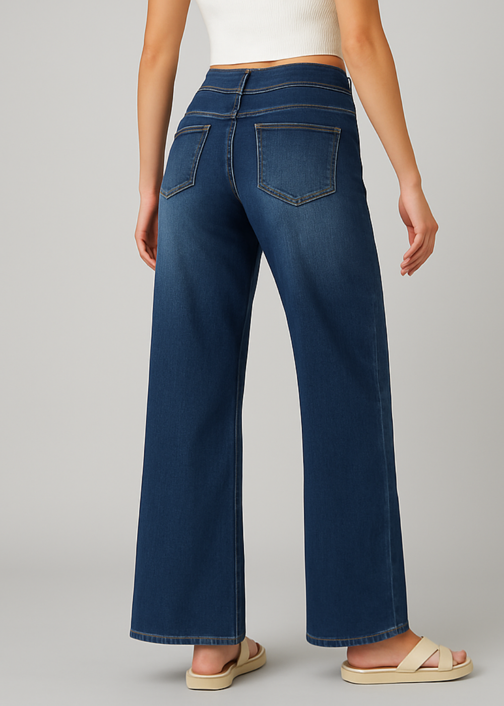 WIDE DENIM KELNĖS