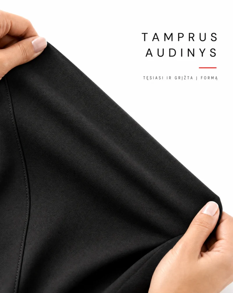 Urban Flow kelnės – tamprus audinys iš arti