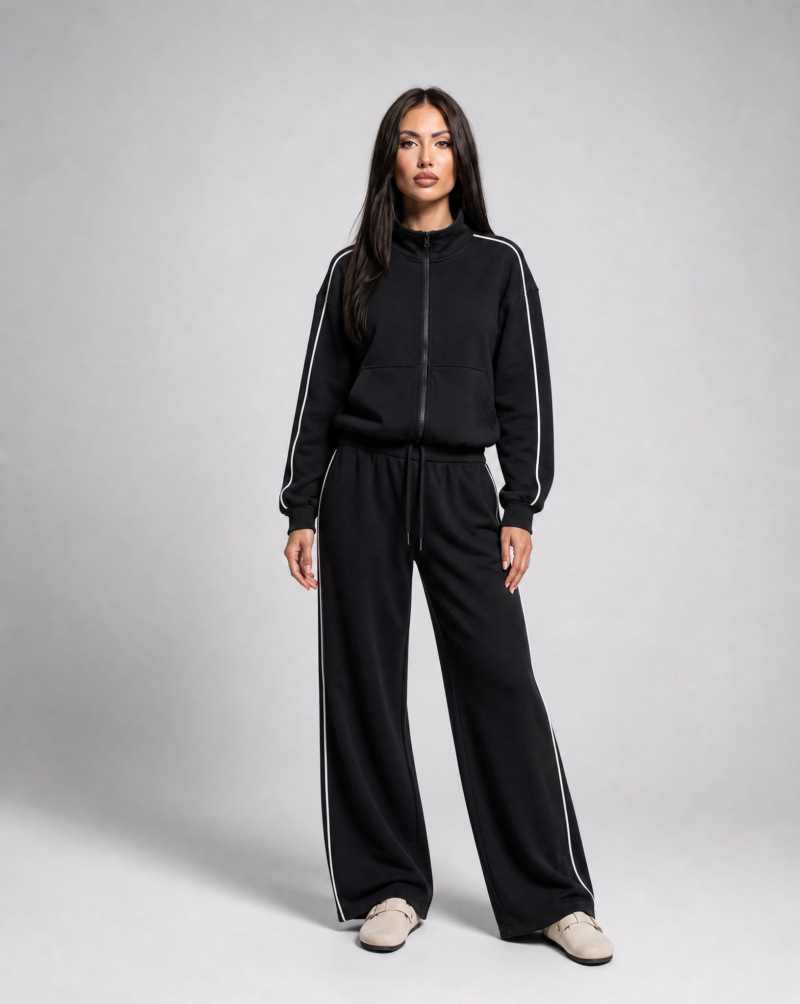 black trak suit
